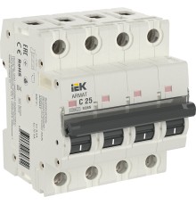 IEK AR-M06N-4-C025 ARMAT Авт. выкл. M06N 4P C 25А