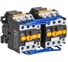 Контактор КМИ-23230 реверс 32А 230В/АС3 2НО IEK