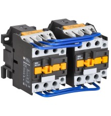 Контактор КМИ-23230 реверс 32А 230В/АС3 2НО IEK