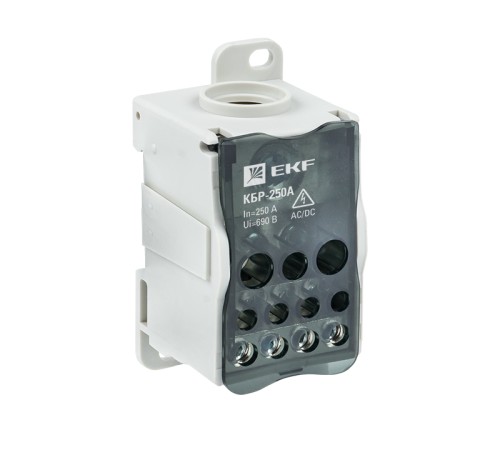 EKF plc-kbr250 Блок распределительный КБР на DIN-рейку и монтажную панель 250A EKF PROxima