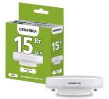 IEK LL-T80-15-230-40-GX53-G Лампа LED T80 таблетка 15Вт 230В 4000К GX53 GENERICA
