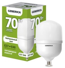 IEK LL-HP-70-230-40-E27-E40-G Лампа LED HP 70Вт 230В 4000К E27-E40 GENERICA