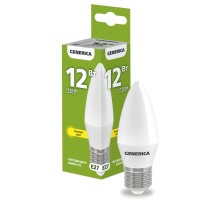 IEK LL-C35-12-230-30-E27-G Лампа LED C35 свеча 12Вт 230В 3000К E27 GENERICA