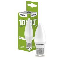 IEK LL-C35-10-230-40-E27-G Лампа LED C35 свеча 10Вт 230В 4000К E27 GENERICA
