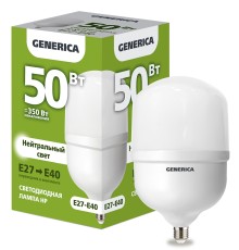 IEK LL-HP-50-230-40-E27-E40-G Лампа LED HP 50Вт 230В 4000К E27-E40 GENERICA