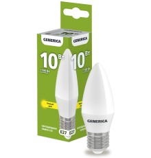 IEK LL-C35-10-230-30-E27-G Лампа LED C35 свеча 10Вт 230В 3000К E27 GENERICA
