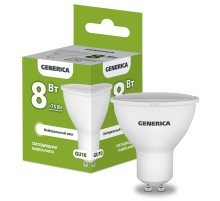 IEK LL-PAR16-08-230-40-GU10-G Лампа LED PAR16 софит 8Вт 230В 4000К GU10 GENERICA