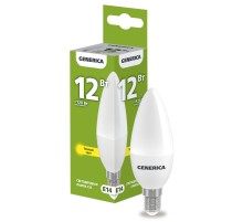 IEK LL-C35-12-230-30-E14-G Лампа LED C35 свеча 12Вт 230В 3000К E14 GENERICA