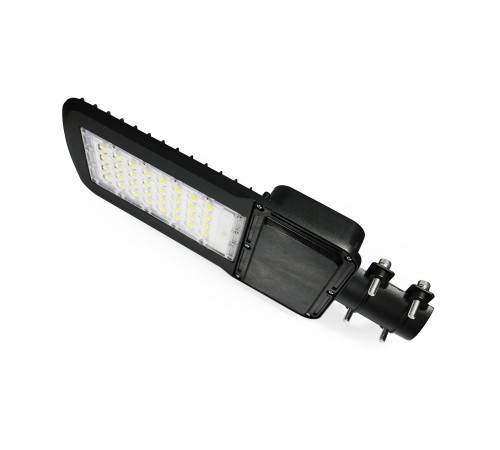 Светильник светодиодный уличный консольный LED ДКУ 50 Вт 6000 Лм 5000К IP65 120-260 В КСС Ш 370х145х45 мм Qplus Gauss Gauss 629535350 Светильник светодиодный уличный консольный LED ДКУ 50 Вт 6000 Лм 5000К IP65 120-260 В КСС Ш 370х145х45 мм Qplus Gauss Gauss 629535350