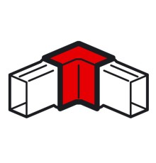 Legrand 638121 Внутренний угол - для мини-каналов Metra - 20x12