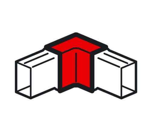 Legrand 638121 Внутренний угол - для мини-каналов Metra - 20x12