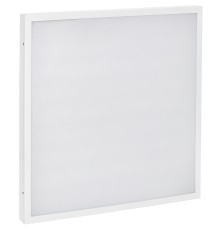 Iek LDVO0-6575-40-4000-K01 Светильник светодиодный ДВО 6575 595х595х25мм 40Вт 4000К равномерная засветка опал {аналог люм.свет. 4х18 накладных или в потолок Армстронг}