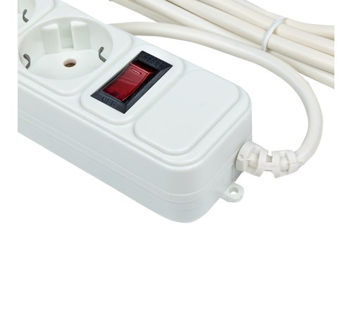 EKF UFA16-310-6-05 Сетевой фильтр 6*5м 16А/3,2кВт с выкл. c/з ПВС 3х1,0 Блокбастер XL EKF PROxima EKF UFA16-310-6-05 Сетевой фильтр 6*5м 16А/3,2кВт с выкл. c/з ПВС 3х1,0 Блокбастер XL EKF PROxima