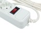 EKF UFA16-310-6-05 Сетевой фильтр 6*5м 16А/3,2кВт с выкл. c/з ПВС 3х1,0 Блокбастер XL EKF PROxima
