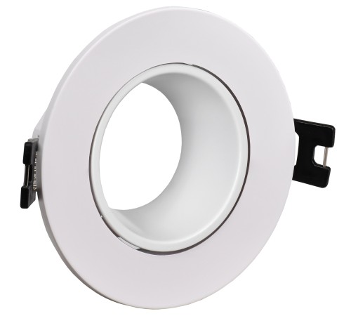 LIGHTING Светильник 4104 встраиваемый под лампу MR16 круг пластиковый белый IEK LIGHTING Светильник 4104 встраиваемый под лампу MR16 круг пластиковый белый IEK