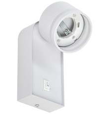 LIGHTING Светильник 4035 накладной настенный под лампу GX53 белый IEK
