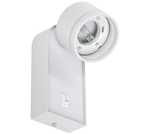 LIGHTING Светильник 4035 накладной настенный под лампу GX53 белый IEK LIGHTING Светильник 4035 накладной настенный под лампу GX53 белый IEK