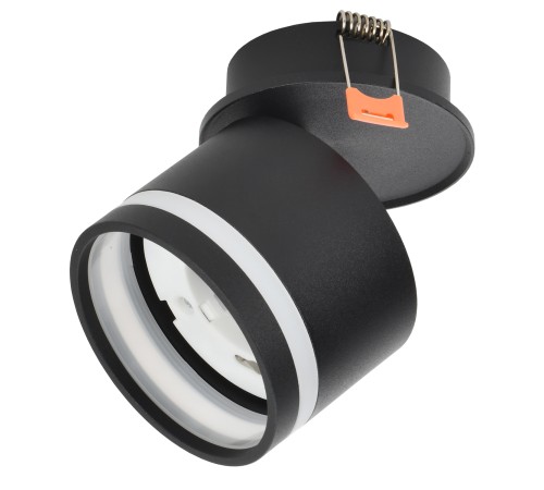 LIGHTING Светильник 4033 встраиваемый поворотный под лампу GX53 черный IEK LIGHTING Светильник 4033 встраиваемый поворотный под лампу GX53 черный IEK