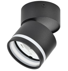 LIGHTING Светильник 4034 настенно-потолочный под лампу GX53 черный IEK