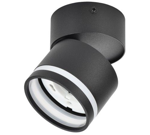 LIGHTING Светильник 4034 настенно-потолочный под лампу GX53 черный IEK LIGHTING Светильник 4034 настенно-потолочный под лампу GX53 черный IEK