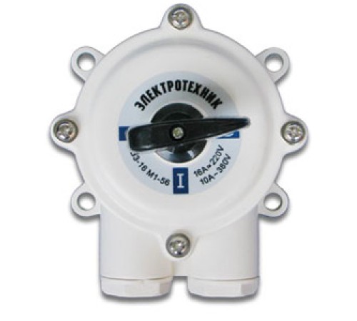 Выключатель пакетный ПВ3-16А в пл. корп. IP56 Электротехник ET001670