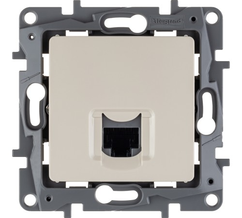 ETIKA Роз. RJ45 кат. 5 UTP, сл. кость Legrand 672341 ETIKA Роз. RJ45 кат. 5 UTP, сл. кость Legrand 672341