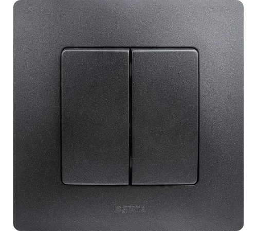 Legrand 672581 Рамка - 1 пост - Etika - антрацит