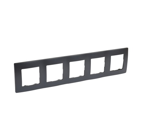 Legrand 672585 Рамка - 5 постов - Etika - антрацит