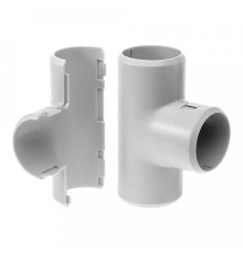 Тройник разборный д20 (50шт/600шт уп/кор)