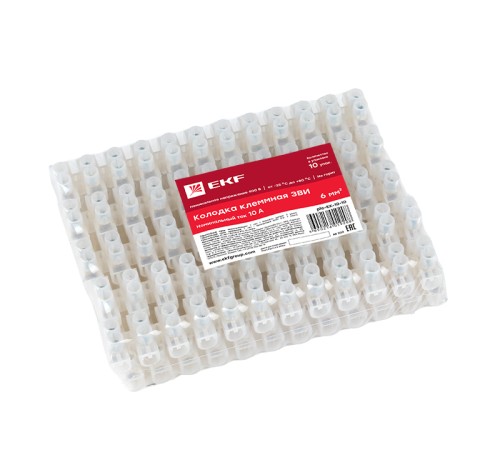 EKF plc-KK-10-10 Колодка клеммная (10мм) 10А EKF PROxima