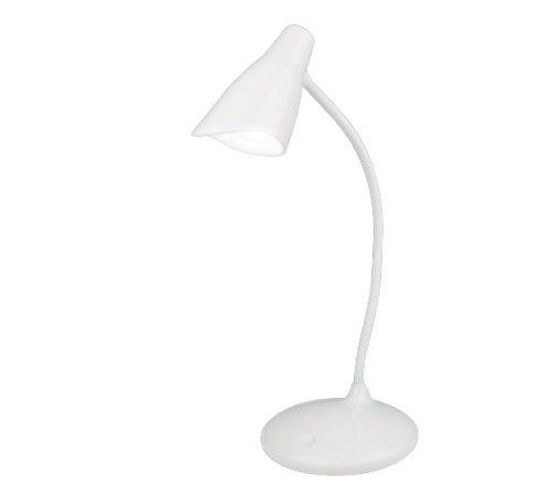Светильник настольный TLD-559 Ivory/LED/280Лм/5000K/Diммer 3W. Сенсорный выключатель. белый