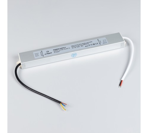 Блок питания ARPV-24100-SLIM-D (24V, 4.2A, 100W) (ARL, IP67 Металл, 3 года)