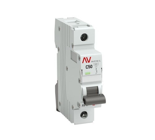 EKF mcb6-1-50C-av Выключатель автоматический AV-6 1P 50A (C) 6kA EKF AVERES EKF mcb6-1-50C-av Выключатель автоматический AV-6 1P 50A (C) 6kA EKF AVERES