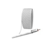 Кабель коаксиальный RG-6U CCS/оплетка Al 48проц. PVC Simple 75Ом бел. (м) Эра Б0044596
