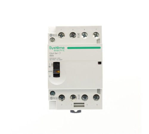 Контактор 4п City9 Set 4НО 40А AC 400В-230В SE C9C32440 Контактор 4п City9 Set 4НО 40А AC 400В-230В SE C9C32440