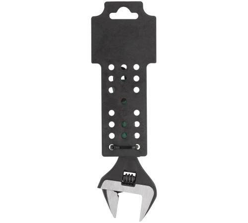 Ключ разводной ''Карат'', CrV, обточенные узкие губки, шкала, увелич.захват, прорезин.ручка 150 мм ( 34 мм )