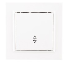 EKF ERV10-025-10 Минск Выключатель 1-клавишный СП проходной, 10А, белый EKF Basic