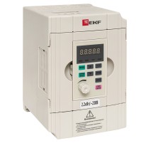 EKF VT100-2R2-1B Преобразователь частоты 2,2/4кВт 1х230В VECTOR-100 EKF PROxima