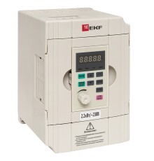 EKF VT100-2R2-1B Преобразователь частоты 2,2/4кВт 1х230В VECTOR-100 EKF PROxima