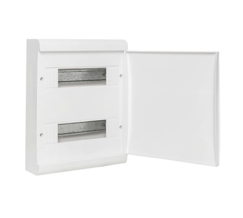 Щит ЩРН-П-24 IP41 бел. дверца (пром. упак.) Basic EKF pb-n-24w-bas