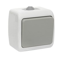 EKF EFV10-021-30-54 Мурманск Выключатель 1 -клавишный 10А IP54 серый EKF