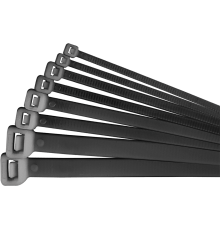 Хомут 300х4.8мм черный нейлон (100шт)