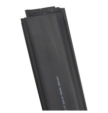 Трубка термоусаживаемая ТУТ нг 25/12,5 черная в отрезках по 1м PROxima