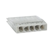 EKF plc-smk-2273-245 Строительно-монтажная клемма СМК 2273-245 (с пастой) 5 отверстий 0,5-2.5мм2 EKF PROxima