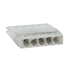 EKF plc-smk-2273-245 Строительно-монтажная клемма СМК 2273-245 (с пастой) 5 отверстий 0,5-2.5мм2 EKF PROxima
