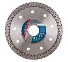 Диск алмазный ф125х22,2мм, тонкий, сплошной (Jaguar), мокрое резание