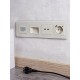 BRITE Подсветка LED встраиваемая ПЛ20-БрКр бежевый