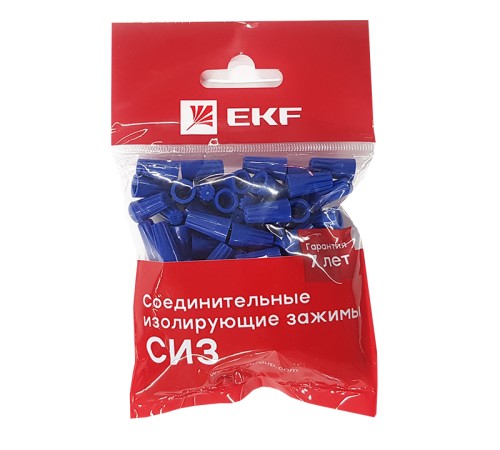 EKF plc-cc-4 Соединительный изолирующий зажим СИЗ (4мм.) (100шт.) EKF PROxima