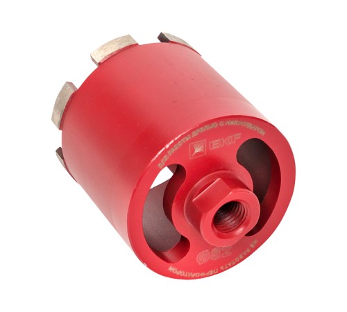 Коронка алмазная для дрелей (верхнее пылеудаление) DCH-82MHS M16 Professional