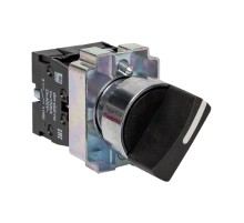 Переключатель BD33 3P короткая ручка 2NO
